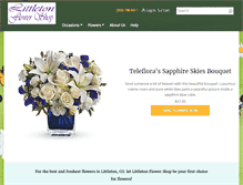 Tablet Screenshot of littletonflowershop.com